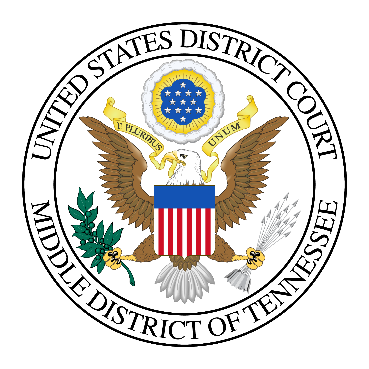 Seal of the United States District Court for the Middle District of Tennessee